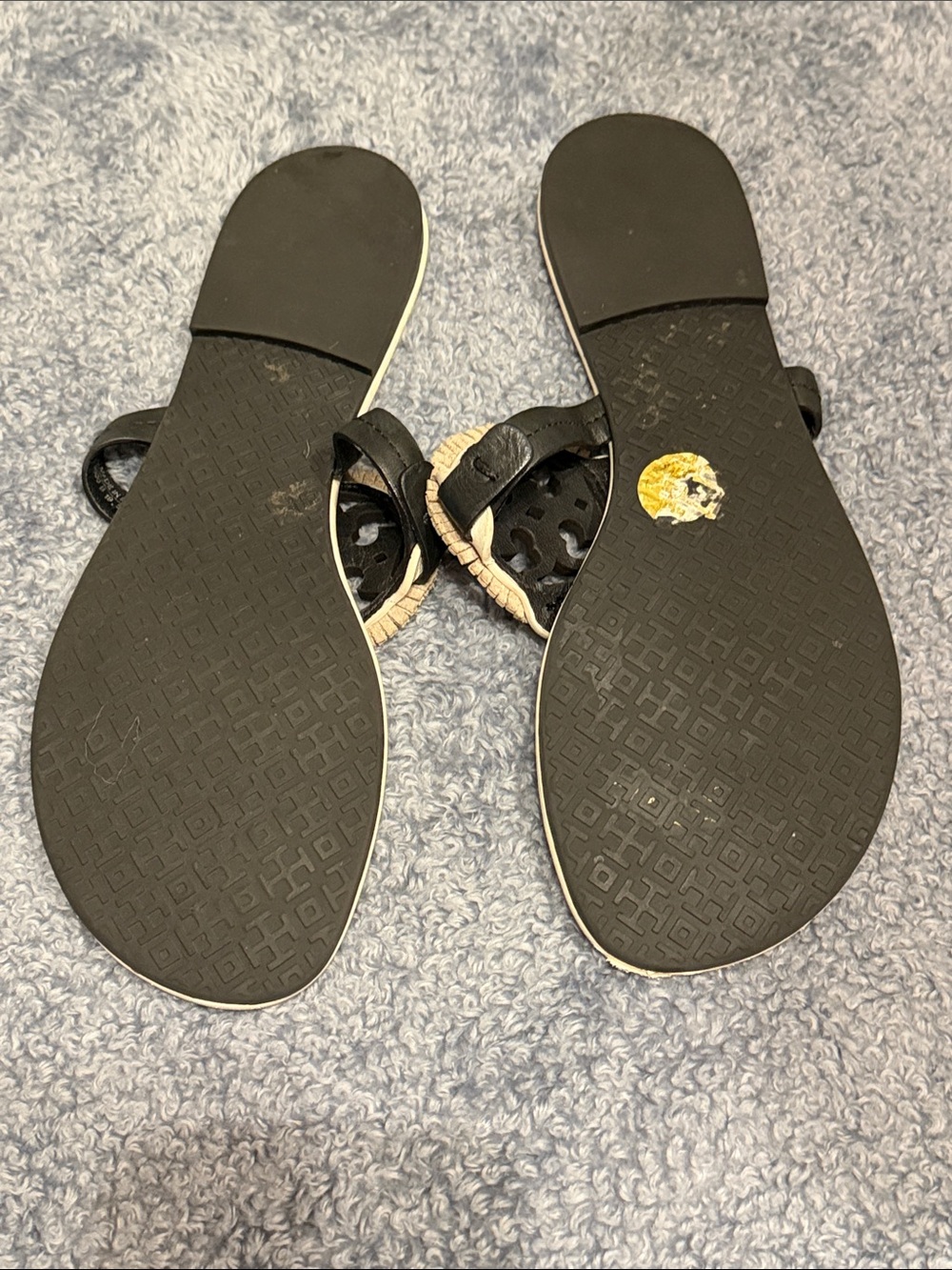 Tory Burch Fringe Sandals sz 10M - Picture 4 of 5